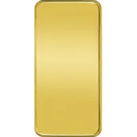 Клавиша узкая без подсветки Fede Real gold