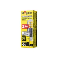 Лампа светодиодная LED капсула Navigator NLL-S-G4-2.5-230-4K-NF, 80246