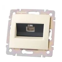 Розетка компьютерная RJ45 Cat.5 Legrand VALENA CLASSIC, слоновая кость, 774130