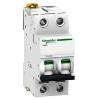 Автоматический выключатель Schneider Electric Acti9 2P 63А (C) 6kA, A9F79263