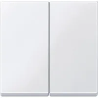 Клавиша двойная Schneider Electric MERTEN SYSTEM M, активно-белый, MTN432525