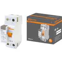 УЗО TDM Electric ВД63 2P 50А 3 кА, 100 мА (AC), SQ0220-0021