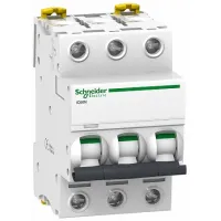 Автоматический выключатель Schneider Electric Acti9 3P 10А (B) 6kA, A9F78310