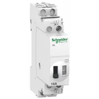 Импульсное реле Schneider Electric iTL16A 1 полюс 1НО 230В АС 110В DC 50-60ГЦ 1 модуль