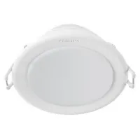 Светильник светодиодный Philips Downlight LED 59444 MESON 080 6W 4000K WH 350lm d80/D95x45mm