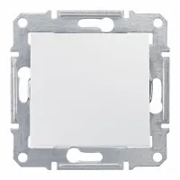 Выключатель 1-клавишный Schneider Electric SEDNA, IP44 скрытый монтаж, белый, SDN0100321