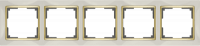 Werkel  Snabb Слон. Кость-Золото Рамка 5-ая WL03-Frame-05-ivory-GD a035251