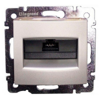 ЭУ Телефонная розетка - Valena - RJ45 - ISDN / Интернет - 8 контактов - 1 выход - алюминий 770141