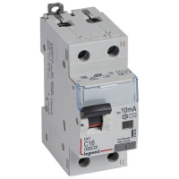 Диф. автомат  2П  40А  30мА  LGR  АВДТ  DX3  хар-кА С  тип А  1П+Н C40А  30мА-А 411054