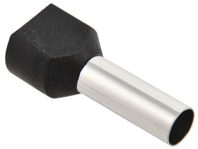 Наконечник НШВИ(2)  6,00-14 Наконечник-гильза НГИ2 6.0-14 (черный) (100 шт) IEK