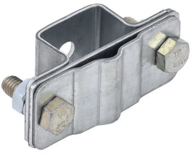 Держатель проводника универсальный полоса/пруток 25-40мм/6-10мм оц. сталь IEK