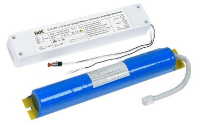 БАП IEK БАП40-1,0 универс. для LED IP20 1 час 214х42х28 мм