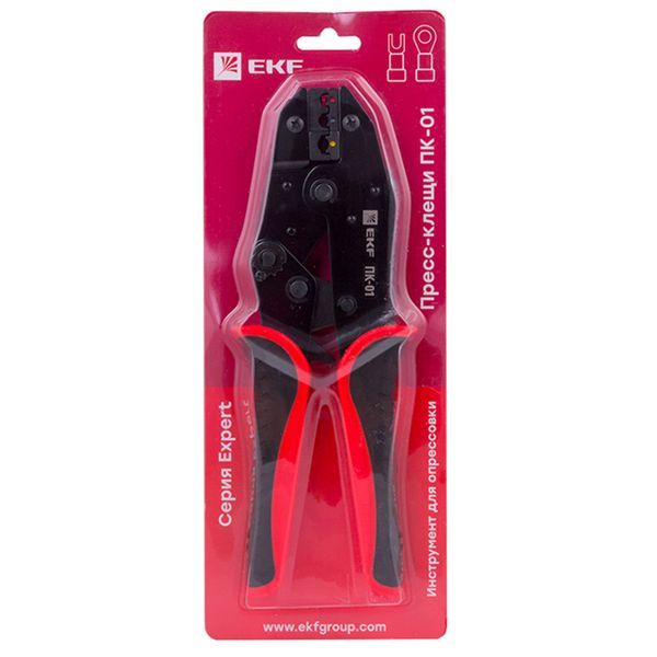 Пресс-клещи ПК-01 ( 0.5-6.0 мм2 НКИ НВИ) EKF Expert