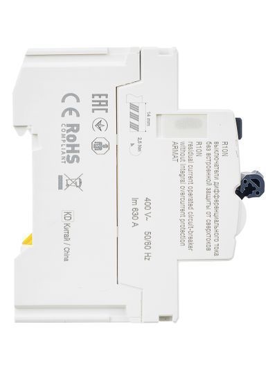 УЗО 4П  63А 300мА IEK ARMAT ВДТ R10N  тип AC IEK