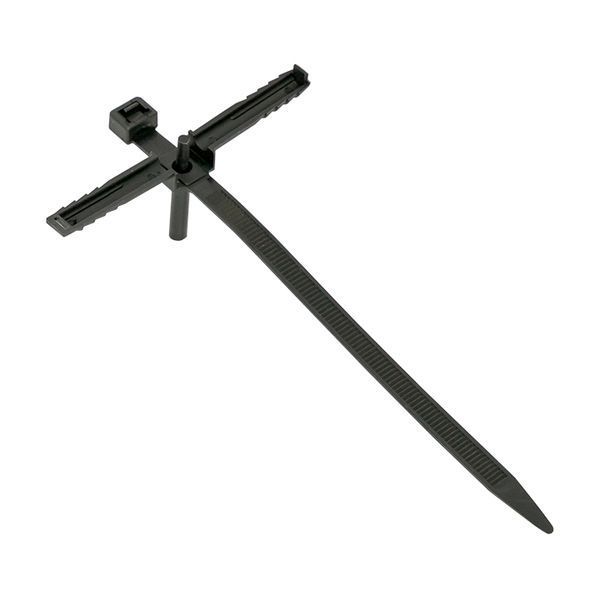 Хомут дюбельный черный (7x150) (50шт.) EKF PROxima