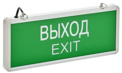 IEK ССА1001 ВЫХОД-EXIT 363х23х152 IP20 односторонний, 3Вт, 1,5ч.постоянный