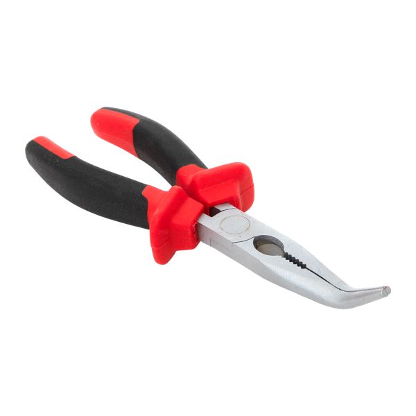 Длинногубцы изогнутые Master 200 мм EKF