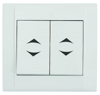 Makel Defne  Бел.  Выкл. 2-кл. проходн. IP20 СП 42001026