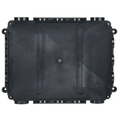 Коробка напол. 12м черная ONFLOOR IEK KNU-12-PA-9011