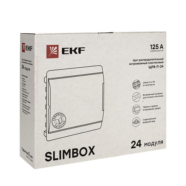 Бокс ЩРВ-П-24   IP41  SlimBox IP41 EKF PROxima sb-v-24