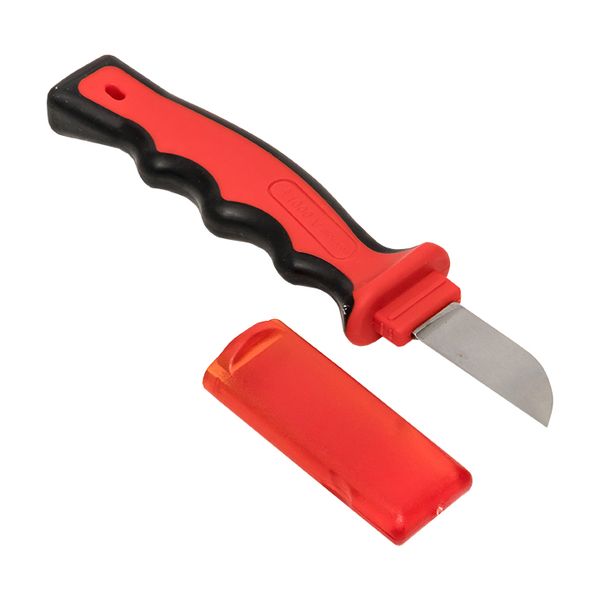 Нож для снятия изоляции с прямым лезвием 1000V WS-32 EKF Professional