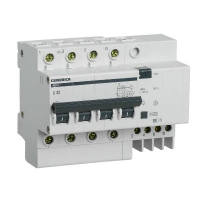 Диф. автомат  4П  32А  30мА  GENERICА  АД14