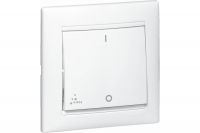 ЭУ Выключатель двухполюсный - Valena - IP 44 - 10 A - 250 В~ - White 770092