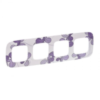 LGR  Valena  ALLURE Флора Рамка 4-ая универс. СП IP20 /754364