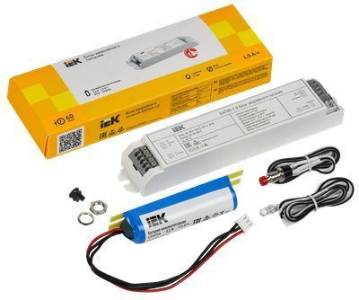 БАП IEK LED 40-1,0 IP20 1 час 169х40х28,5 мм