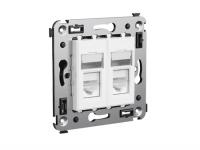 DKC  Avanti С/У Бел. Облако  Роз. RJ-45 , 5e 2-ая 4400464