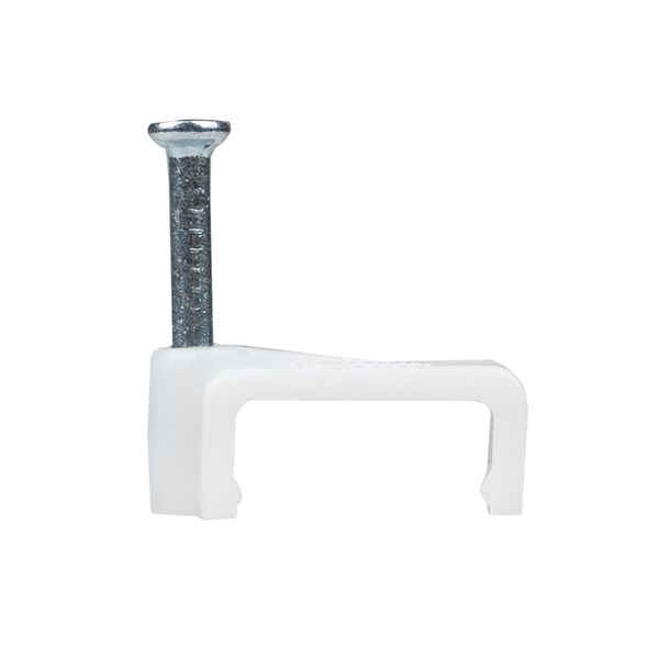 Скоба крепежная квадратная (плоская) (12мм.) (50шт.) EKF PROxima