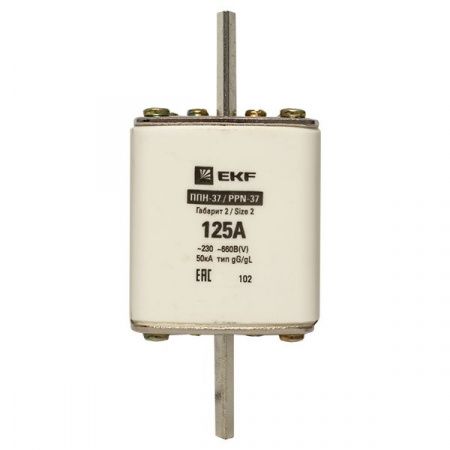 Плавкая вставка ППН-37 400/125А габарит 2 EKF