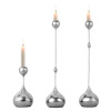 Подсвечник ArtHomeDecor DROP 6917 L SILVER