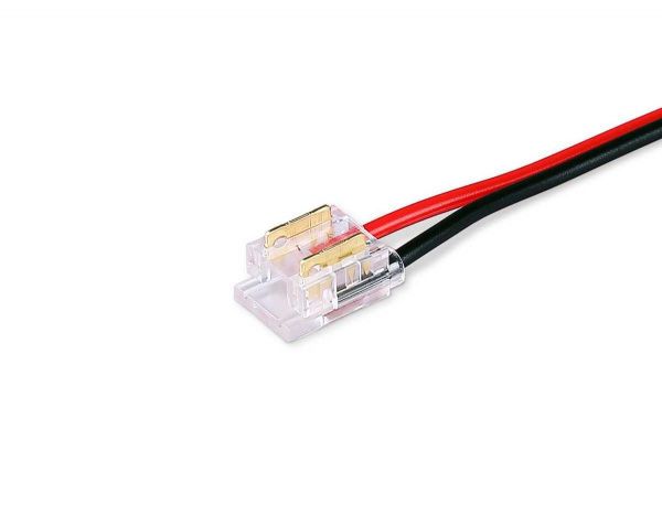 Соединитель гибкий односторонний AMBRELLA LIGHT ILLUMINATION COB 12/24V для лент 8/10mm (2 конт.) (10шт. в комплекте) GS7375