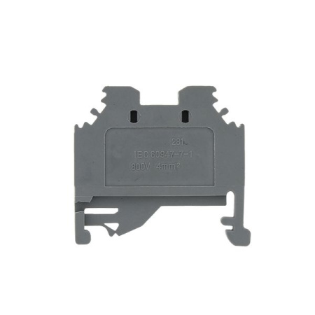 Колодка клеммная JXB-S-2.5 24А серая EKF (280-101)