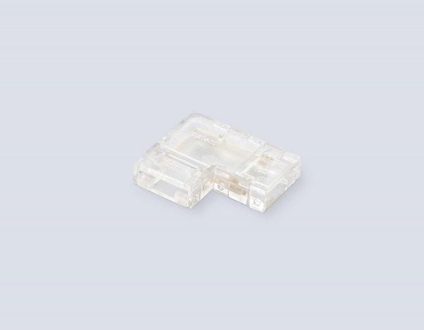 Соединитель угловой AMBRELLA LIGHT ILLUMINATION COB 12/24V для лент 10mm (2 конт.) (10шт. в комплекте) GS6861