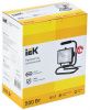 IEK ИО500П(переноска) галоген.черный IP54  