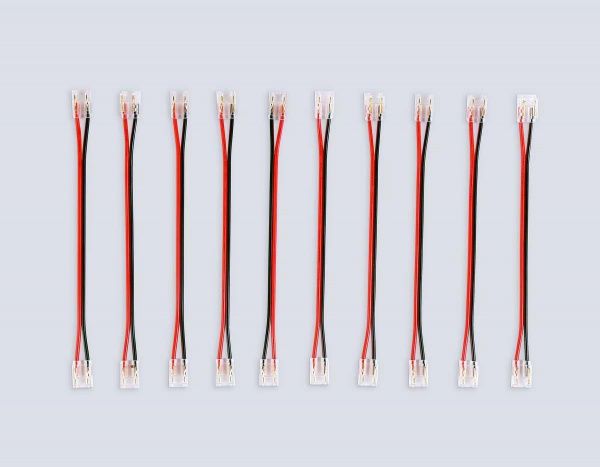 Соединитель гибкий двухсторонний AMBRELLA LIGHT ILLUMINATION COB 12/24V для лент 8/10mm (2 конт.) (10шт. в комплекте) GS7895