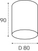 Светильник потолочный Italline IT014-0207 gold