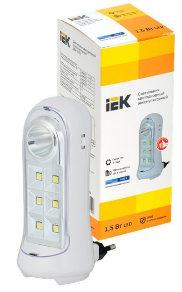 IEK ДБА 3924 аккумулятор 96х58х140 IP20 3ч 1,5Вт 