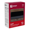 Бокс ЩРН-П-12 IP41  темн. дерево PROxima  EKF pb40-n-12-dark