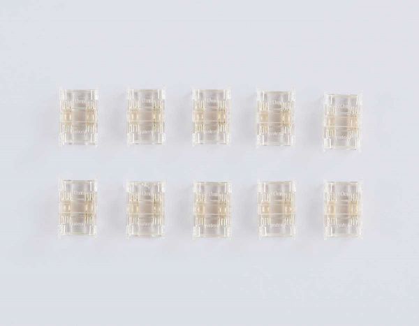 Соединитель прямой AMBRELLA LIGHT ILLUMINATION COB RGB 12/24V для лент 10mm (4 конт.) (10шт. в комплекте) GS6371