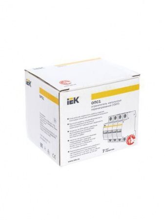 Огран. имп. перенапр.  4П  400B  20-40кА  IEK  ОПС1-С