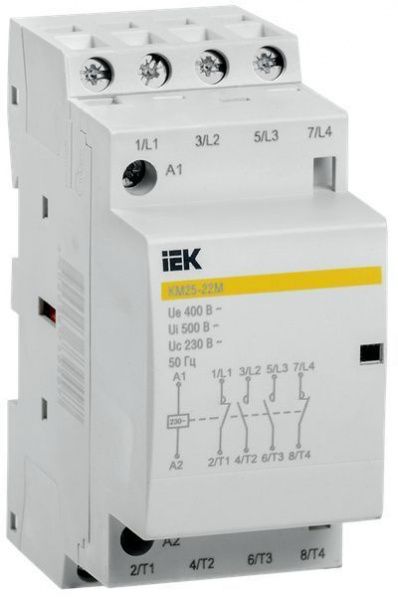 IEK  Контактор мод. КМ25-22М AC IEK