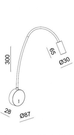 Бра Italline DE-316 gothic