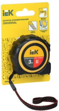 Рулетка измерительная Universal 3м IEK
